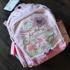 MY MELODY-Imported (NWT) Small Canvas Backpack